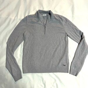 Aritizia Tna Blue-Grey Quarter-Zip